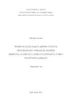 prikaz prve stranice dokumenta Morfologija sakularnih otolita nedoraslih i odraslih jedinki škrpuna, Scorpaena porcus (Linnaeus, 1758) u istočnom Jadranu