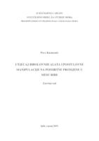 prikaz prve stranice dokumenta Utjecaj ribolovnih alata i postulovne manipulacije na posmrtne promjene u mesu ribe